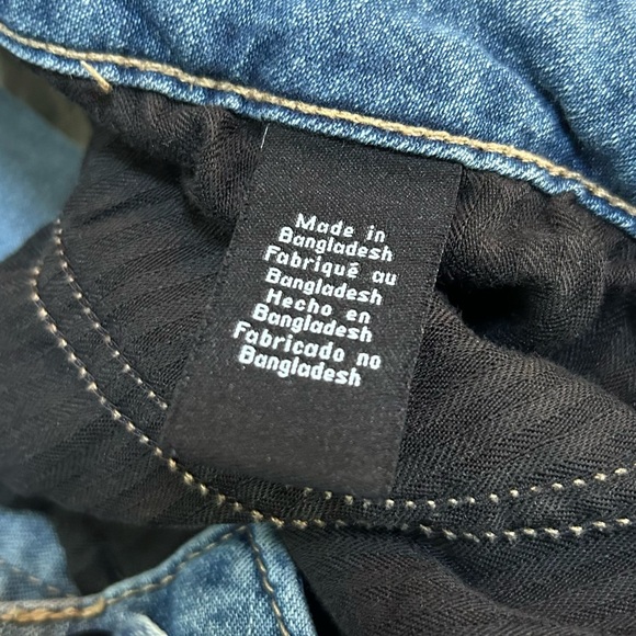 Calvin Klein Jeans Boyfriend Slim Light Blue Denim - size 10 - Picture 7 of 9